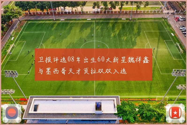 卫报评选08年出生60大新星魏祥鑫与墨西哥天才莫拉双双入选